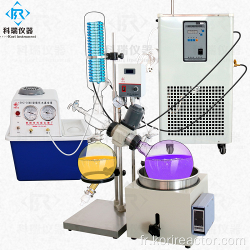 Re501 Évaporateur rotatif Rotovap distillation 5L